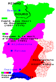 carte du Portugal (6 Ko)